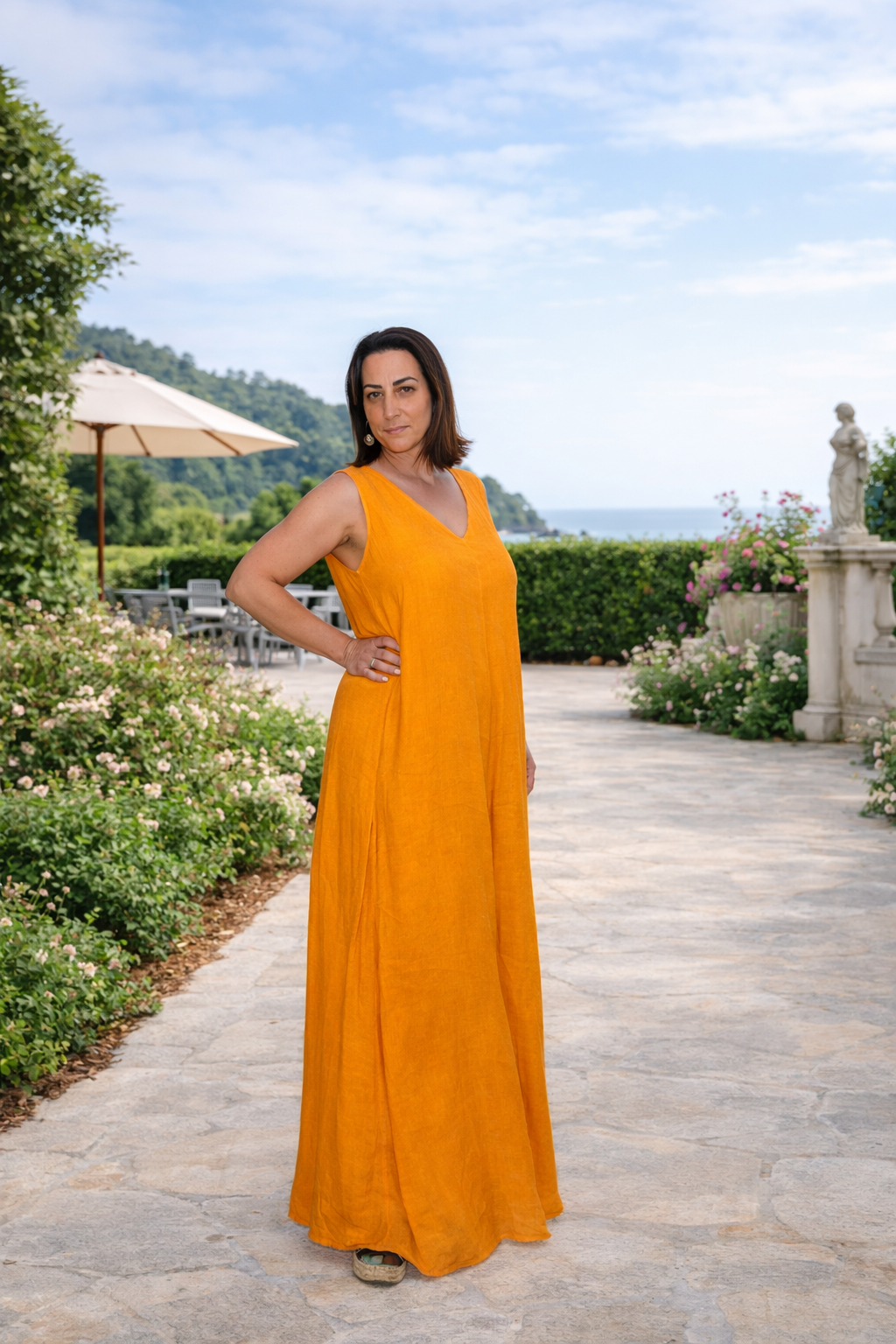 Lina Linen Jumpsuit