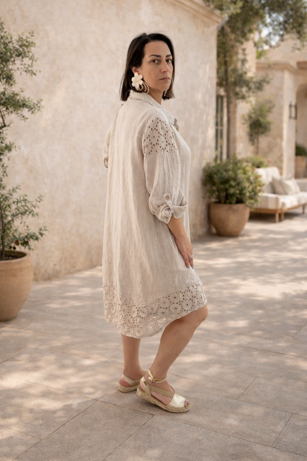Lara Linen Dress
